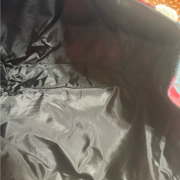 Victorias Secret Plaid Flannel with fur trim - Picture 9 of 10